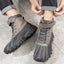 Botas de Nieve Impermeables con Cordones para Hombres y Mujeres