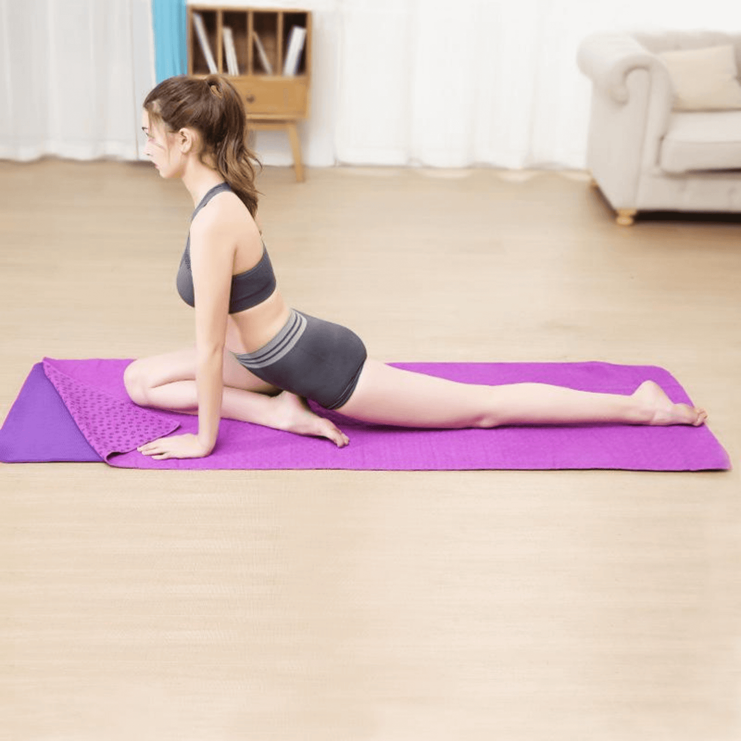 JupiterGear Premium Absorption Hot Yoga Mat Towel