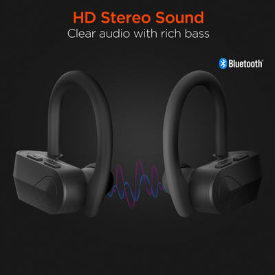 HyperGear Sport X2 True Wireless Earbuds - 4 Hours Playtime