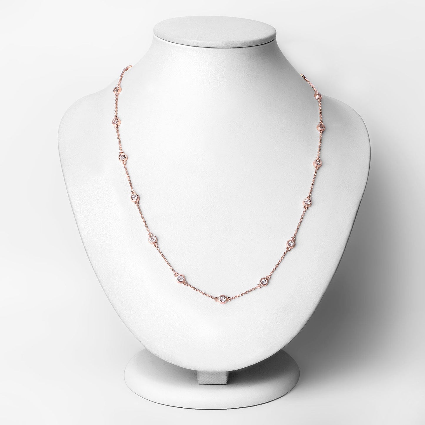 Collier en morganite véritable de 1,62 carat en argent sterling .925