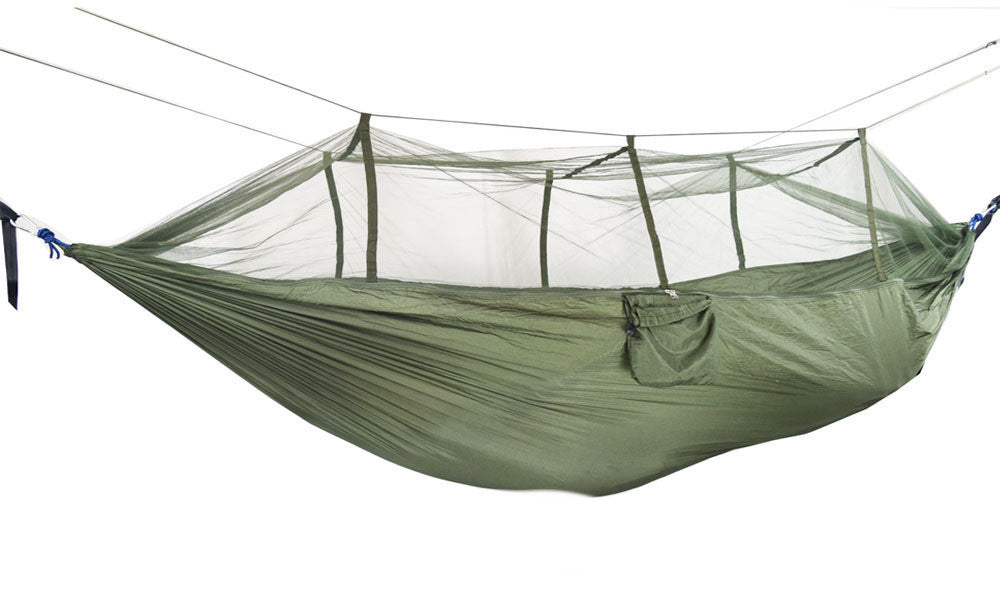 Premium Parachute Cloth Hammock with Mosquito Net