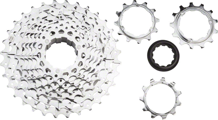 Cassette microSHIFT H10 - 10 Velocidades 11-32t Plateado Cromado