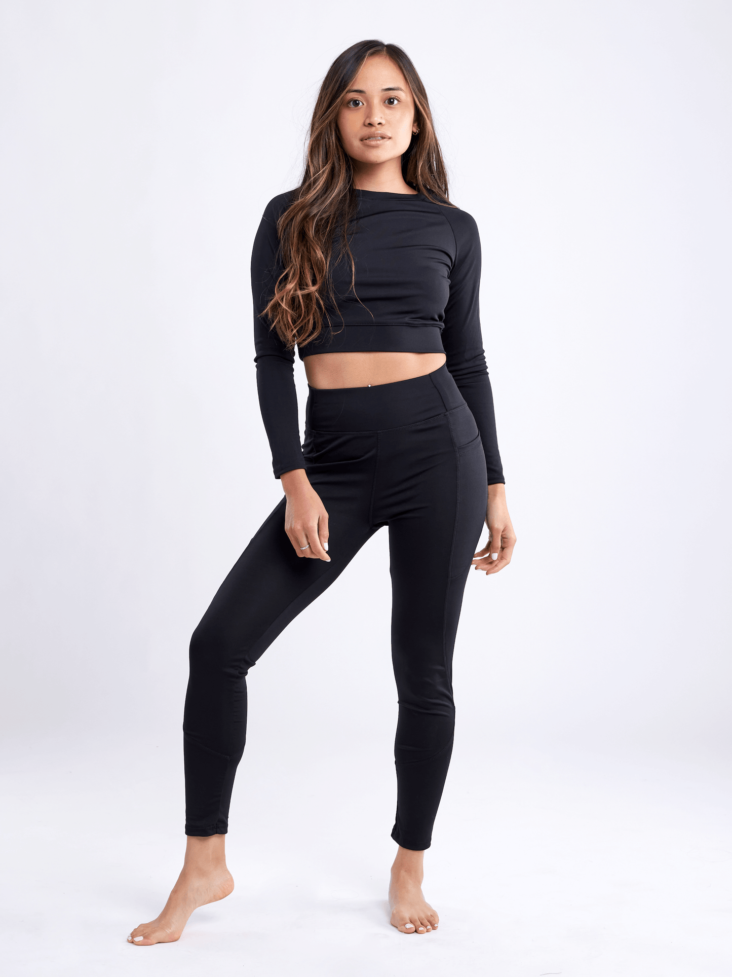 Leggings Clásicos de Gimnasio de Cintura Alta JupiterGear con Bolsillos