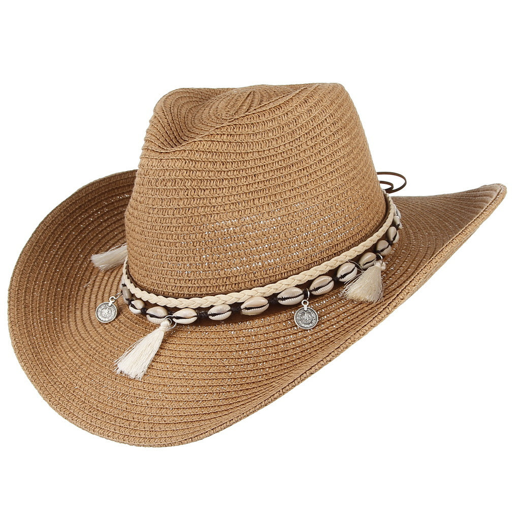 Seaside British Raffia Sun Hat for Summer Adventures