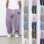 Pantalons de survêtement décontractés pour hommes à coupe ample pour le printemps et l'automne
