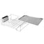 Escurridor de Platos de Acero Inoxidable Premium con Soporte para Cubiertos