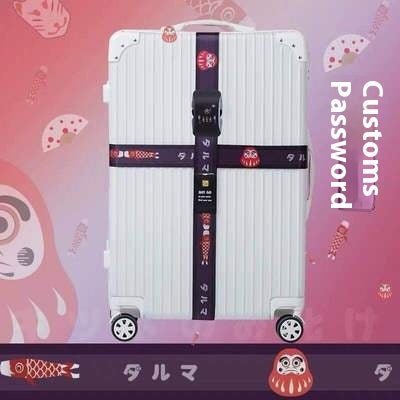 Password Lock Safety Belt for Luggage