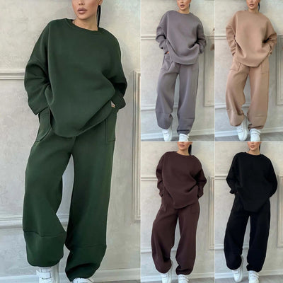 Ensemble de Pantalon et Pull Décontracté pour Femmes Automne & Hiver