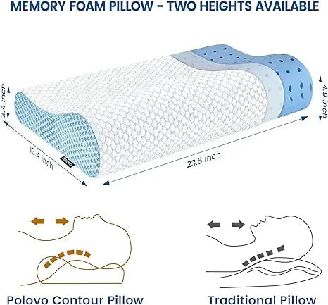 Almohada Ortopédica de Soporte para el Cuello Premium