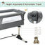Travel Portable Baby Bed Side Sleeper Bassinet Crib - Gray