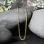 14k Yellow Gold Foxtail Chain - Elegant and Timeless