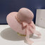 French Style Lace Strap Big Brim Beach Hat