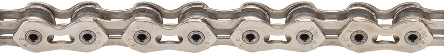 Chaîne KMC K1SL SuperLite Kool Wide - Vitesse Unique 100 Liens Argent