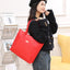 Bolso Tote de Gran Capacidad con Relieve de Diamante