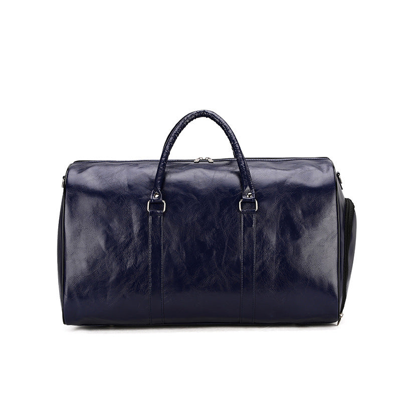 Pu Retro Business Traveling Duffel Bag - Large Capacity