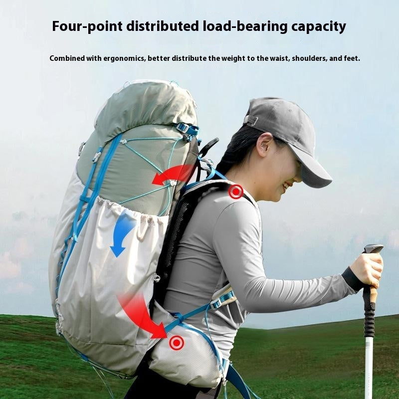 Mochila de Senderismo Premium con Gran Capacidad