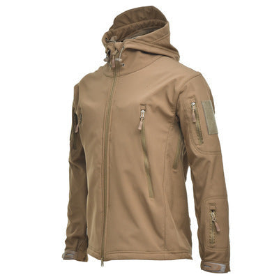 Men's Waterproof Camouflage Soft Shell Jacket