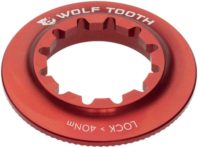 Wolf Tooth CenterLock Internal Splined Lockring - Red