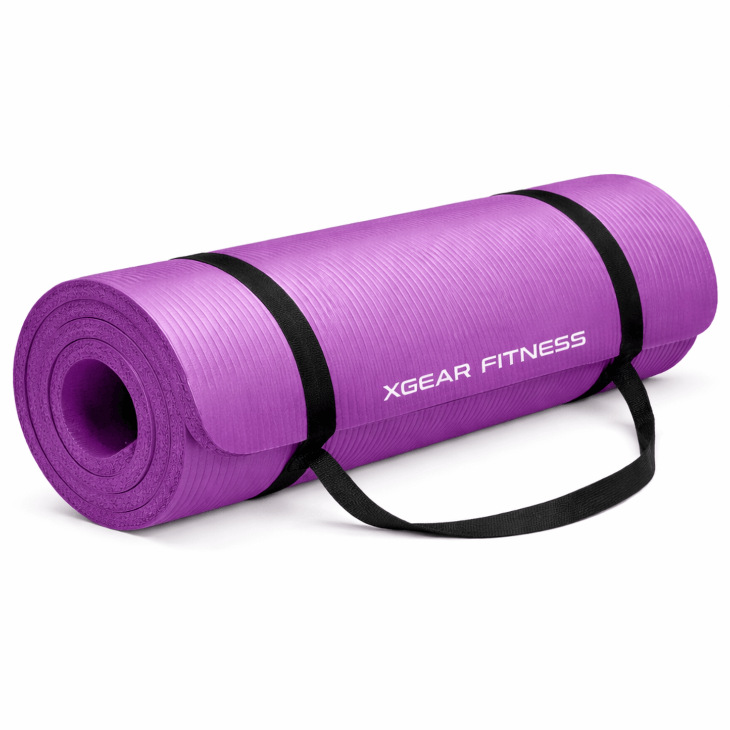 XGear Fitness Esterilla de Yoga de Viaje Gruesa con Correa de Transporte
