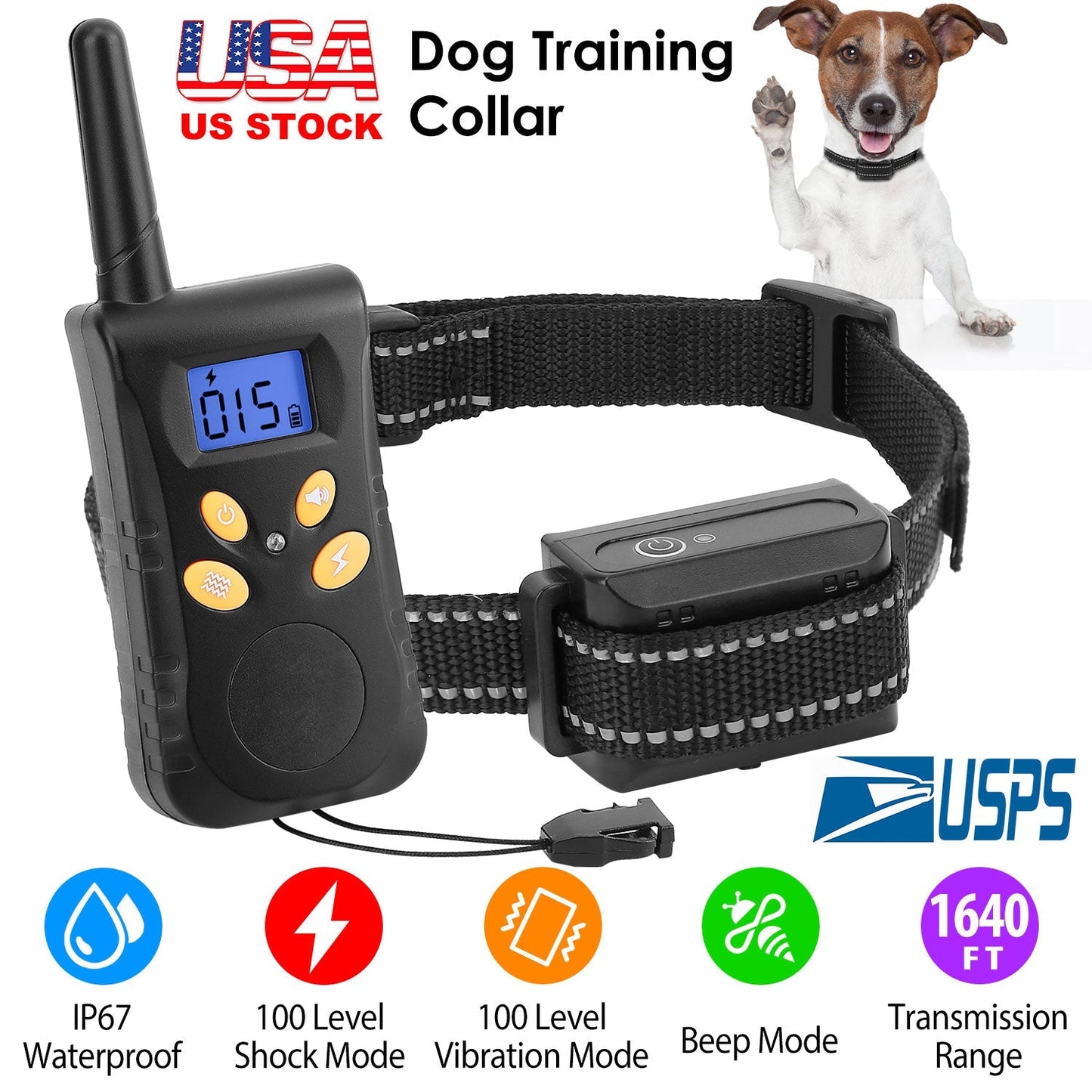 Gbruno Waterproof Dog Training Collar with Remote Control
