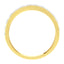 IGI Certified 1/2 Cttw Diamond 10K Yellow Gold Band Ring - Size 7