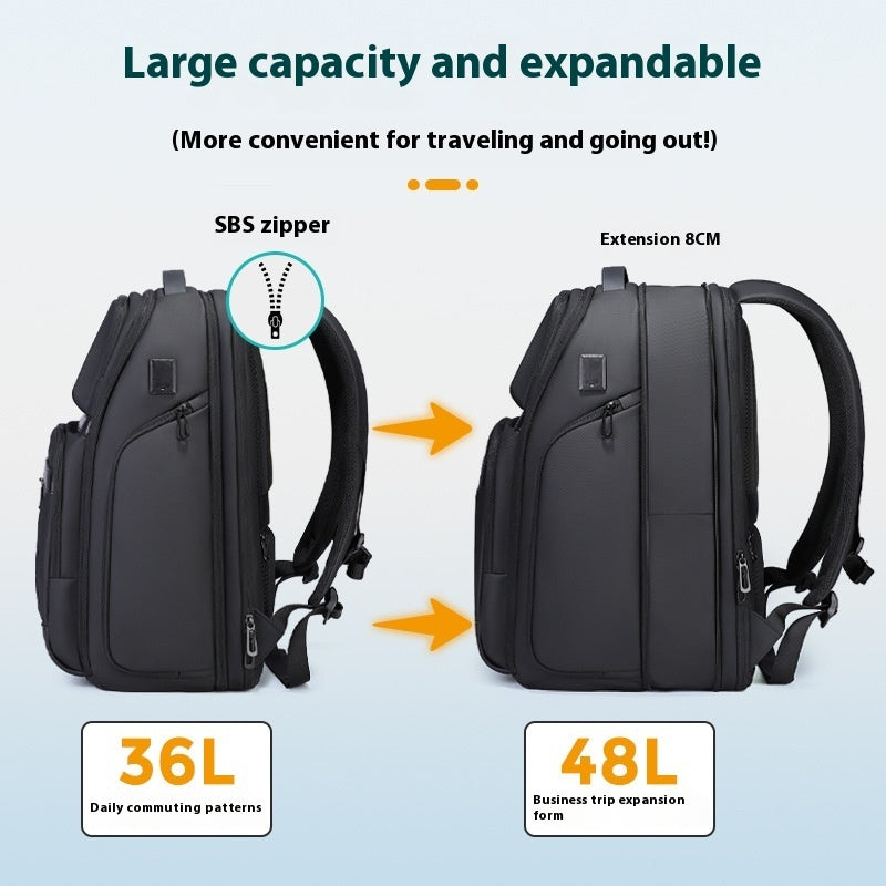 Mochila de Negocios Casual Premium de Gran Capacidad para Laptop