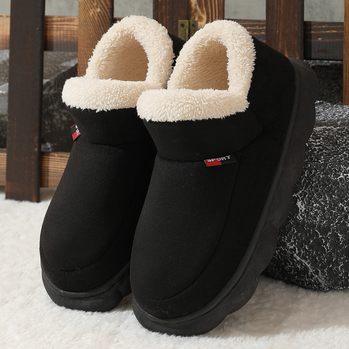 Zapatillas de Algodón Acogedoras y Suaves para Hombres y Mujeres