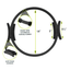 Pilates Resistance Ring for Core Strength and Balance