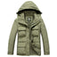 Men's Plus Size Waterproof Breathable Outdoor Jacket