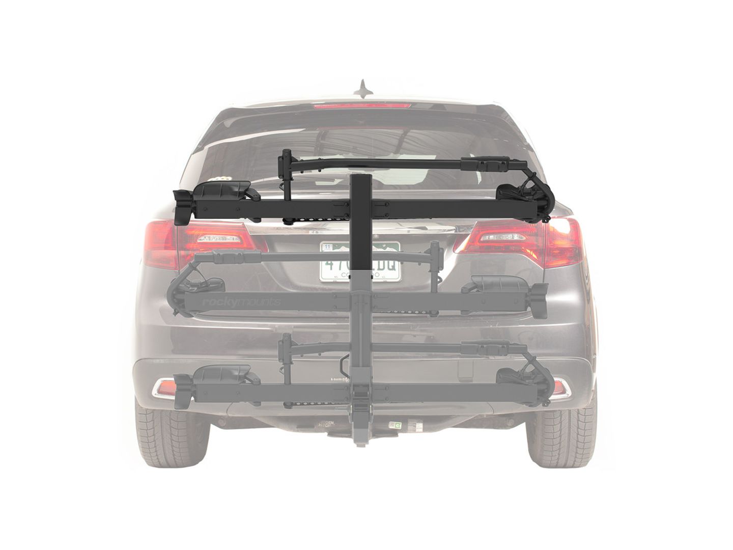 RockyMounts HighNoon FC Add-On 1-Bike Rack - Negro