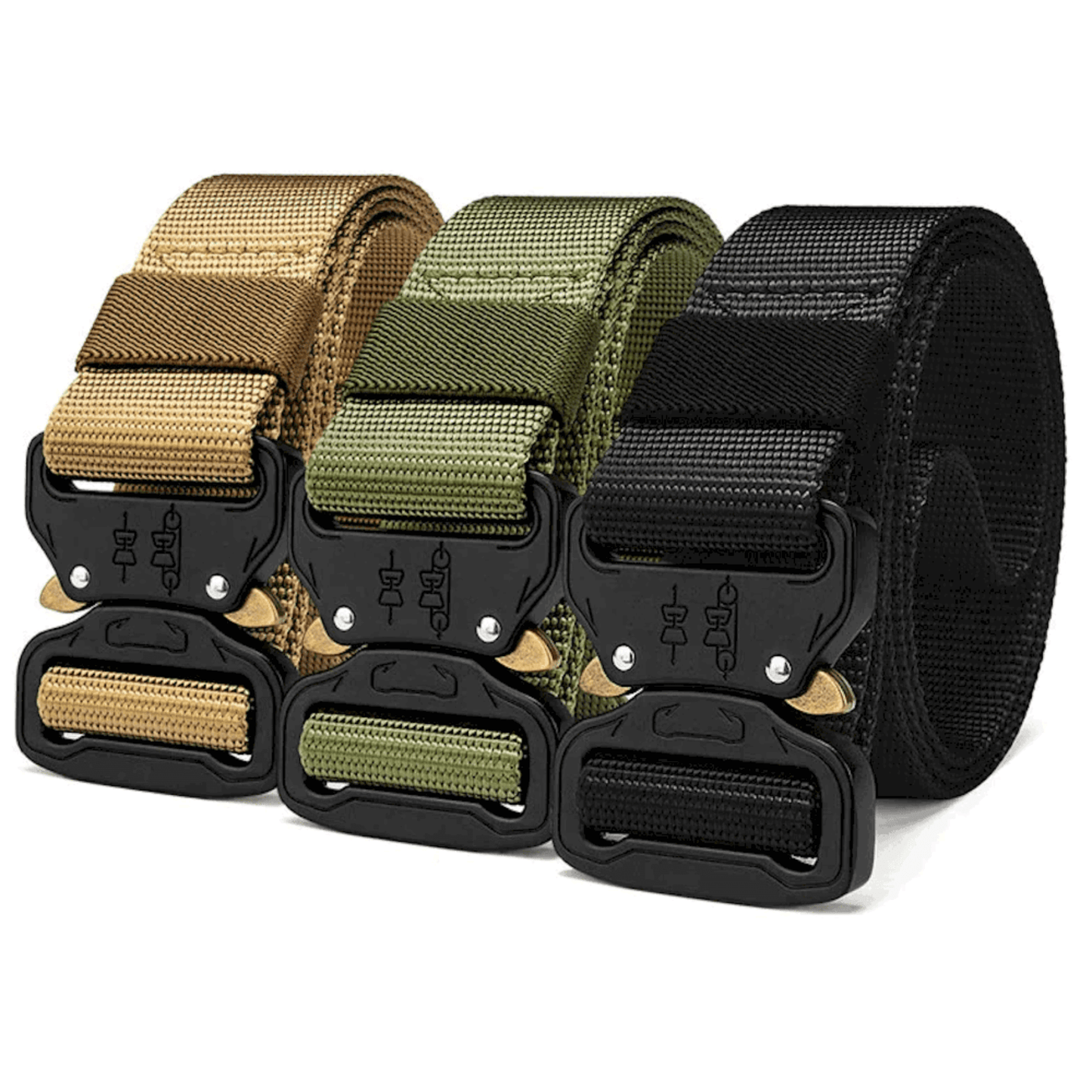 Cinturón Táctico para Hombre XGear Estilo Riggers con Hebilla de Liberación Rápida