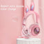 Casque sans fil Rabbit Ear avec design lumineux