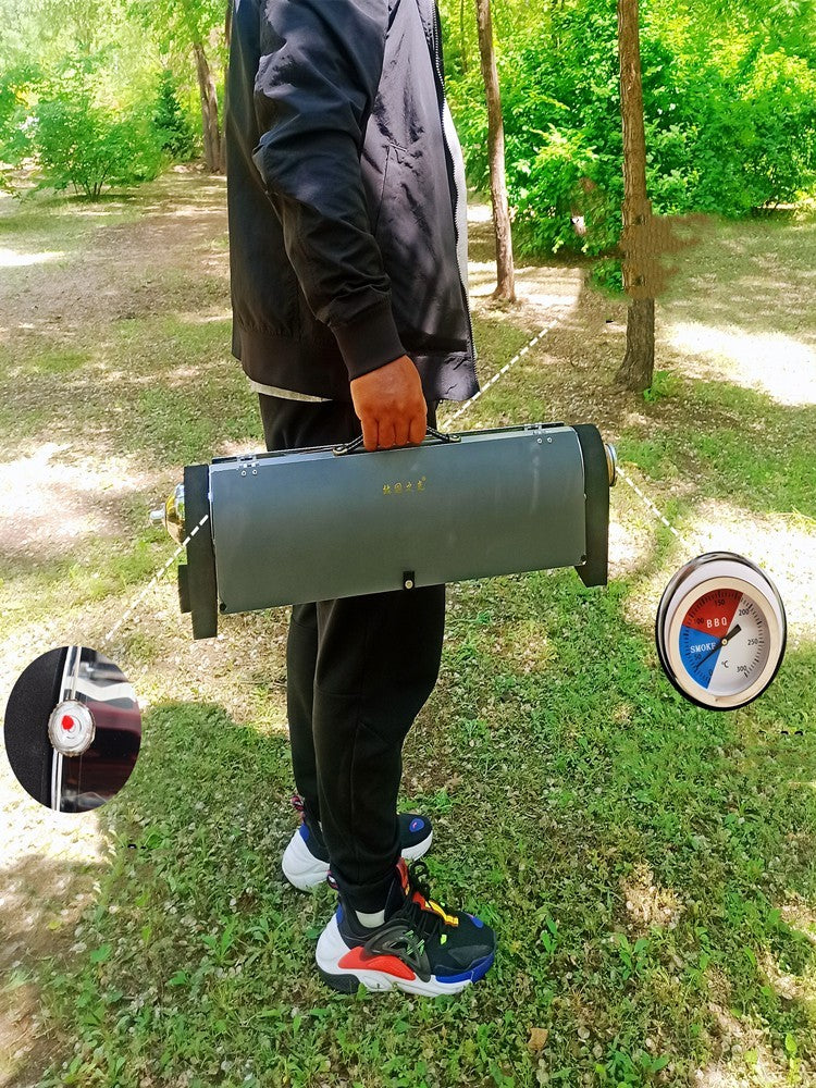 Gril à four sous vide portable et sans fumée pour extérieur