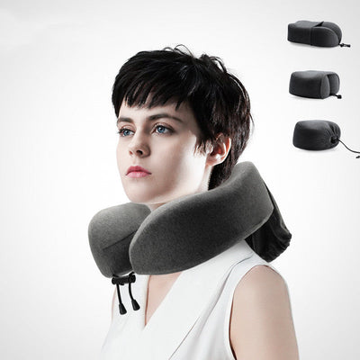 Portable U-Shaped Travel Pillow for Comfort on the Go