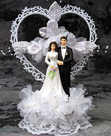 Devoted To You Cake Topper D912, 10" Alto