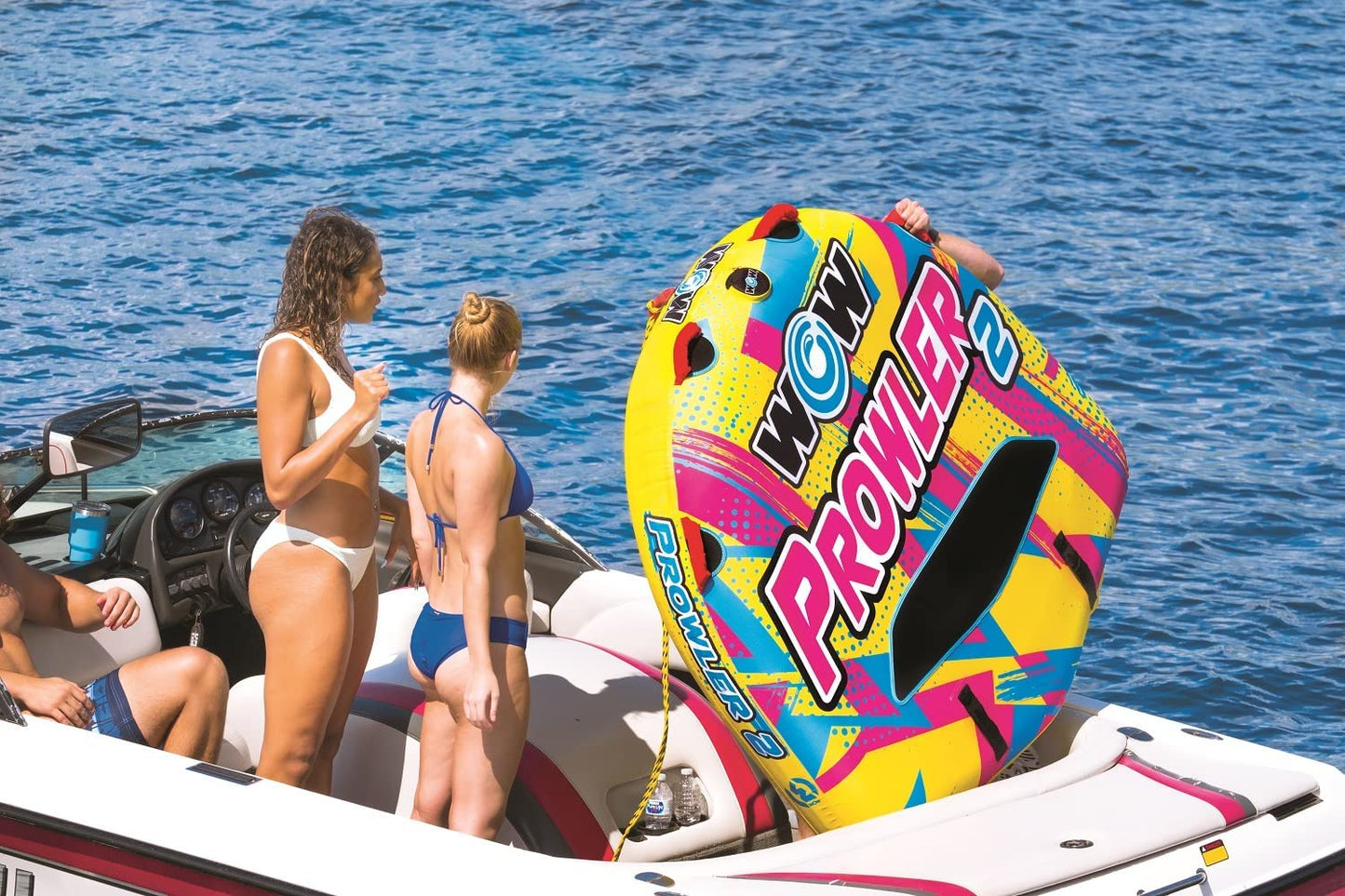 Kit de inicio WOW Watersports Prowler Towable para 2 personas con bomba