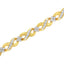 10K Yellow Gold Round-Cut Diamond Infinite Love Bracelet