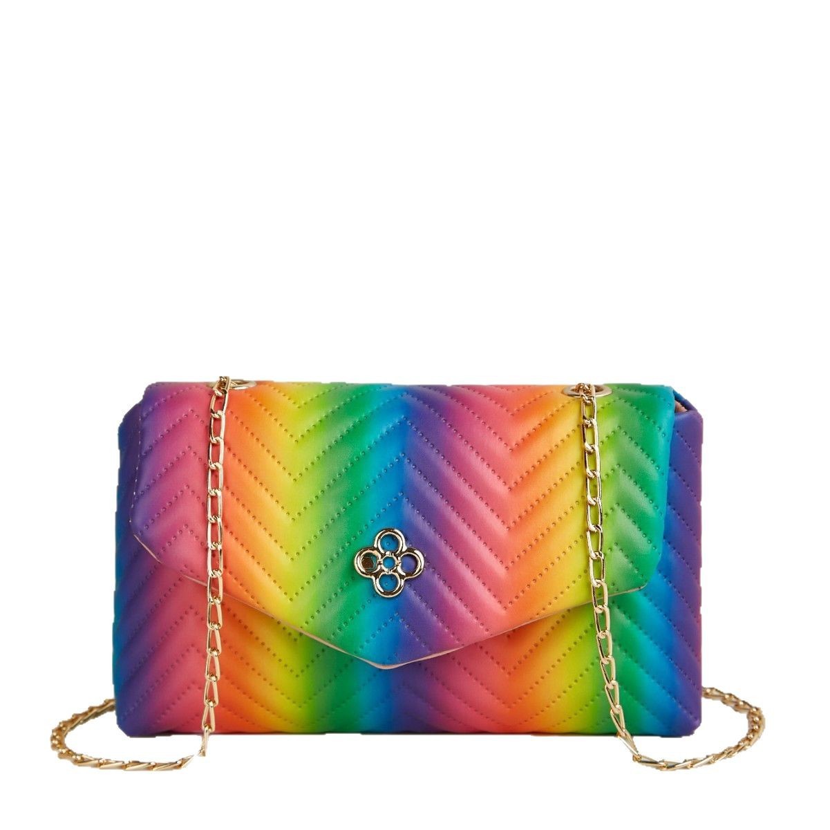 Trousse de maquillage élégante à contraste de couleurs pour le voyage