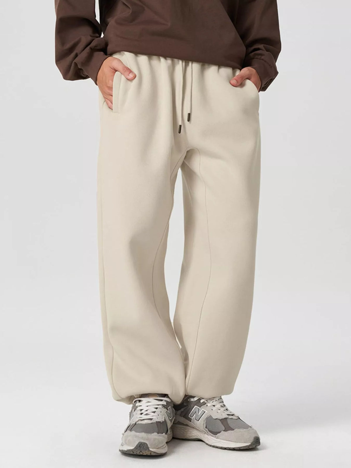 Joggers Sueltos con Cuerda para Hombre