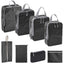 Ultimate Travel Organizer Bag Set - 8 Compressed Pieces - Korvel