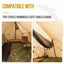 Wilderness Hut Hammock Tent for Outdoor Living