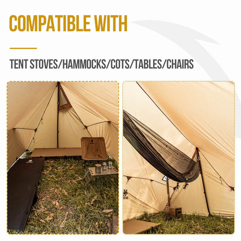 Wilderness Hut Hammock Tent for Outdoor Living