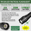 ÉcoGear FX TK120 Lampe de Poche Tactique LED