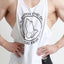 Men's Round Neck Graphic Tank Top