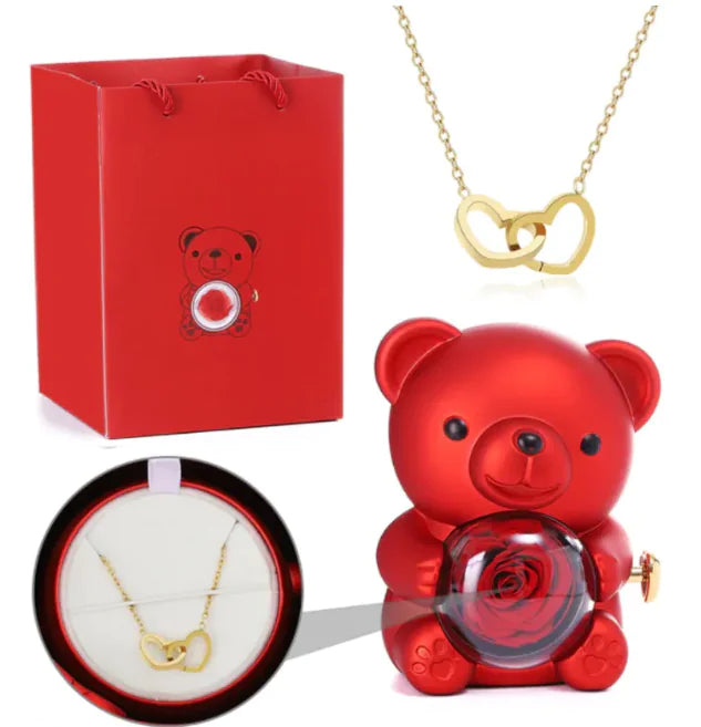 Lux Clover Necklace in Elegant Gift Box