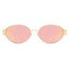 Lunettes de soleil ovales rétro SOJOS - Protection classique UV400