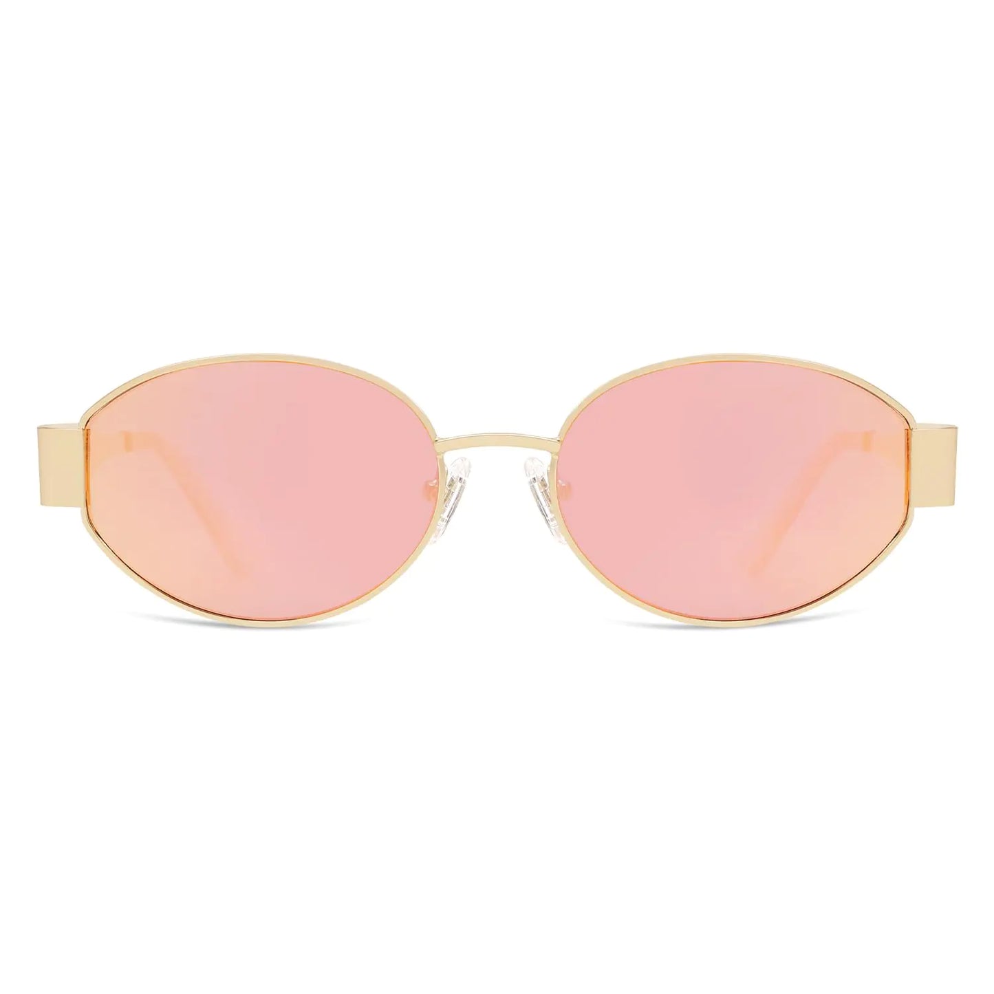 Lunettes de soleil ovales rétro SOJOS - Protection classique UV400
