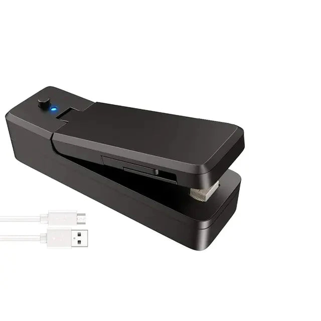 Sellador de bolsas mini portátil recargable