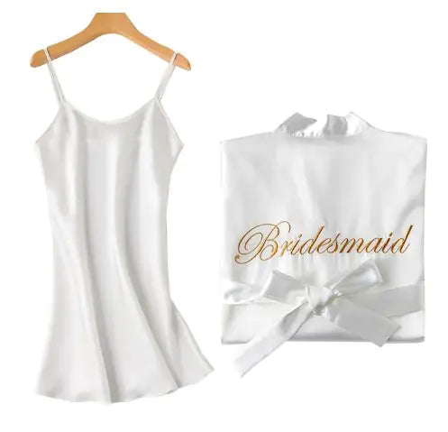 Elegant Bridal Bridesmaid Robe