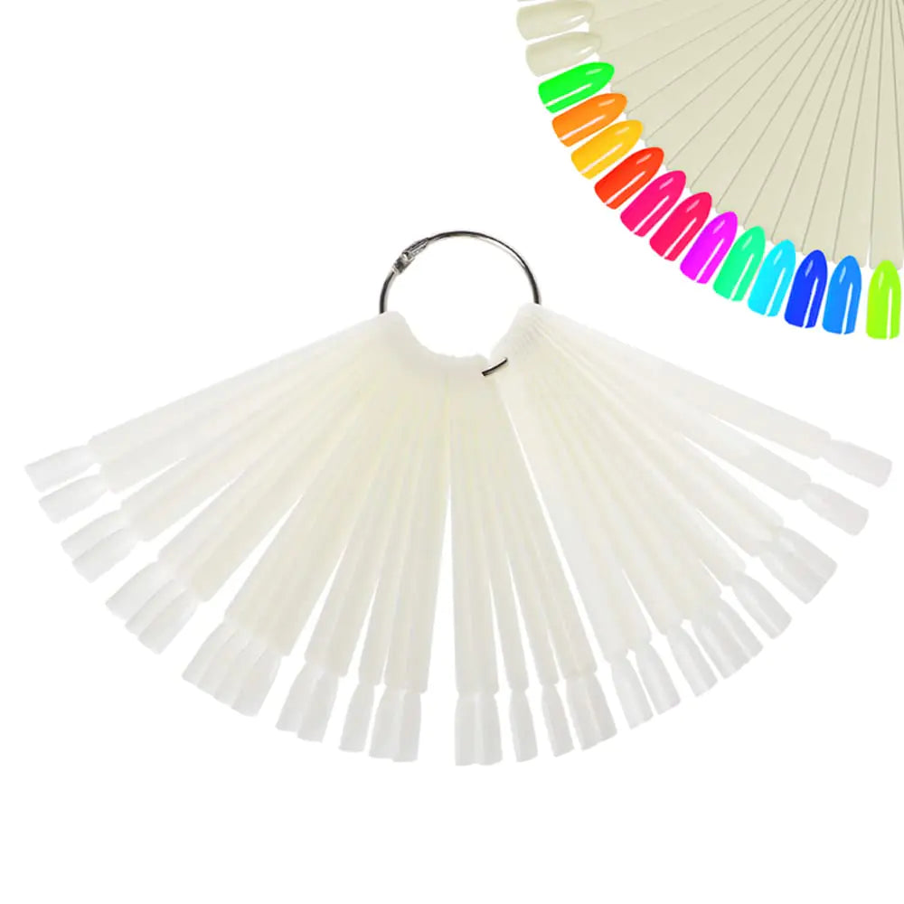 JASSINS 150 Pcs Bâtons d'Échantillon de Vernis à Ongles - Conseils de Présentation Clairs